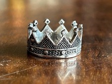 Maria Cristina Kronenring „Be my queen“, 925er Silber, Gr. 50