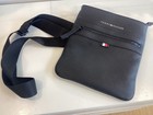 Tommy Hilfiger Mens Essential PU Small Crossover BagBlack One Size