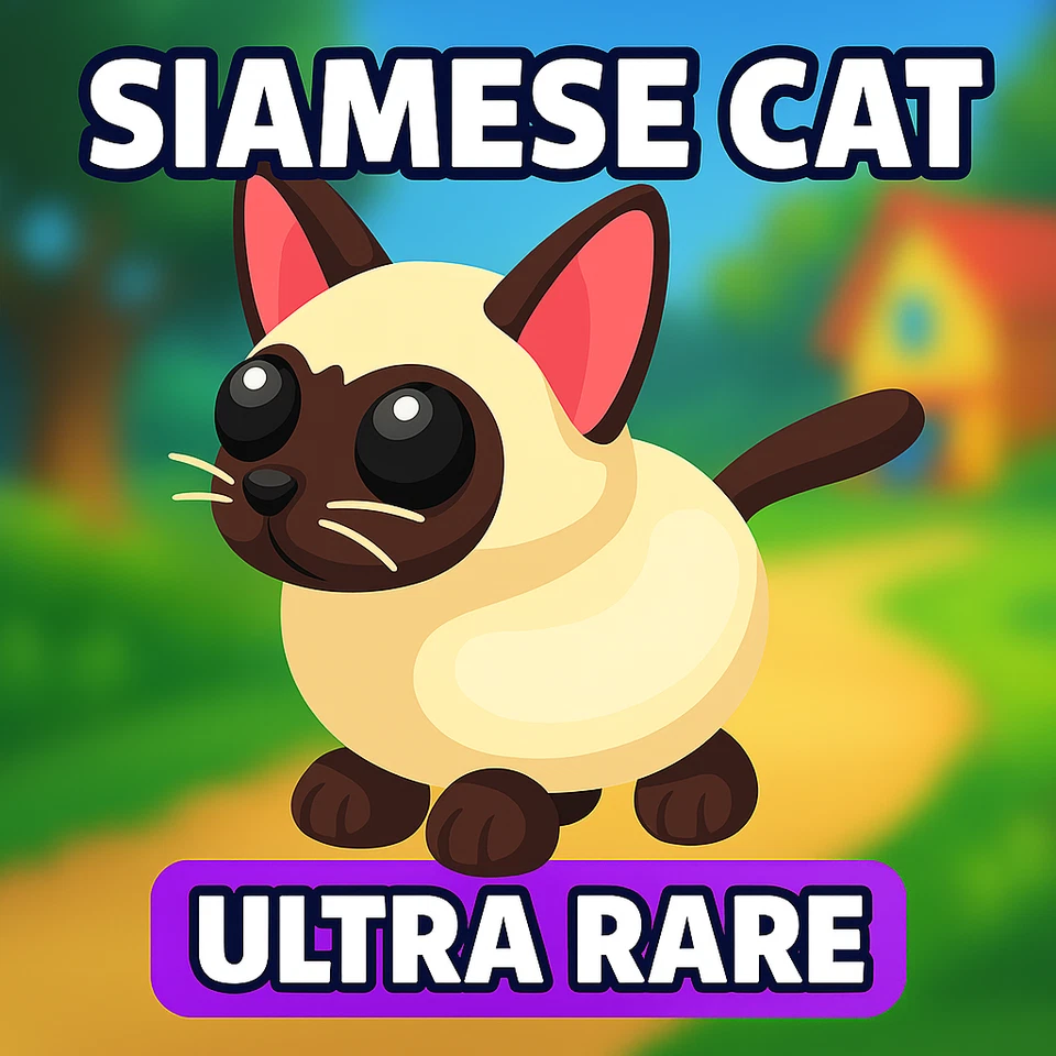 SIAMESE CAT (VERY CHEAP) ADOPT A PET FROM ME - CHEAPEST ON EBAY - FAST