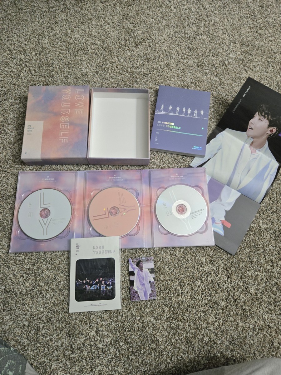 BTS love yourself dvd ソウル ホソクポスター付き BTS Love Yourself Seoul DVD With Jhope Photocard And Poster