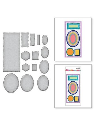 NEW Stampendous FRAN'S FRAMES Layering Die Set
