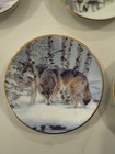 The Year of the Wolf mini Plate Collection (12 plates), Al Agnew 23k gold rim — photo 10