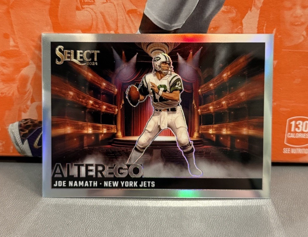 Joe Namath 2024 Panini Select Alter Ego Case Hit SSP New York Jets #11 RARE!