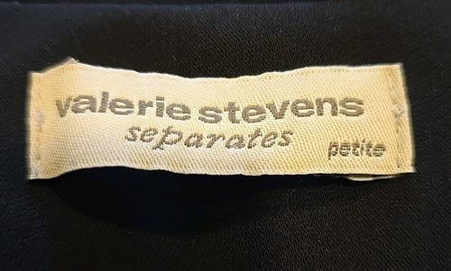 Valerie Steven's Separates Vtg Petite SZ 4P Lined Single Button 2 Pocket - Picture 3 of 12