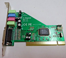 INTEX RETRO Model: DS90  4 CHANNEL AC-3  PCI SOUND CARD  GK11921