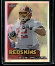 2010 Topps Chrome #C102 Trent Williams Refractors RC
