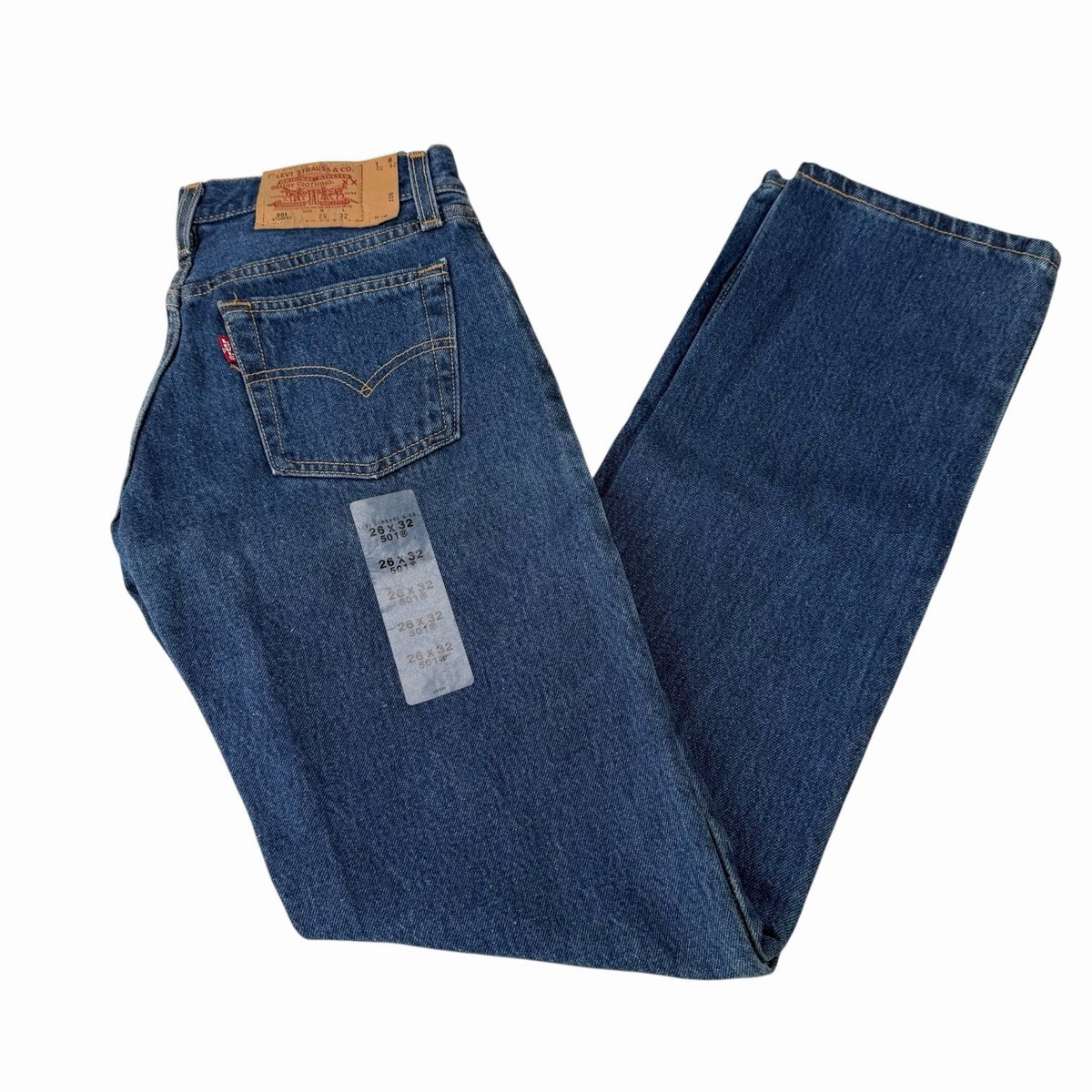 S*s様 Levi's 501 USA製 Levi's 501 VTG Student High Waisted Straight Leg Blue Womens Jeans
