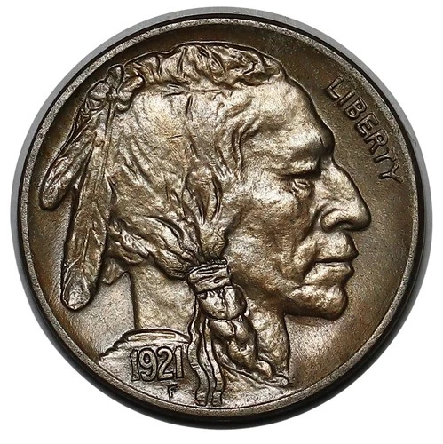 1921-S Buffalo Nickel Seldom Seen This Nice RARE Gem BU++ Key Date Great Coins