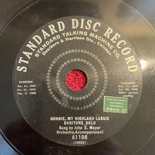 78RPM John E. Meyer/Frank Coombs/William H. Thompson 10