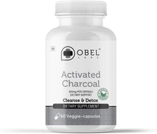 Activated Charcoal Capsules | Digestive Support Supplement