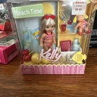 Vintage Mattel Let's Play Kelly Beach Time Doll Play set- NIB