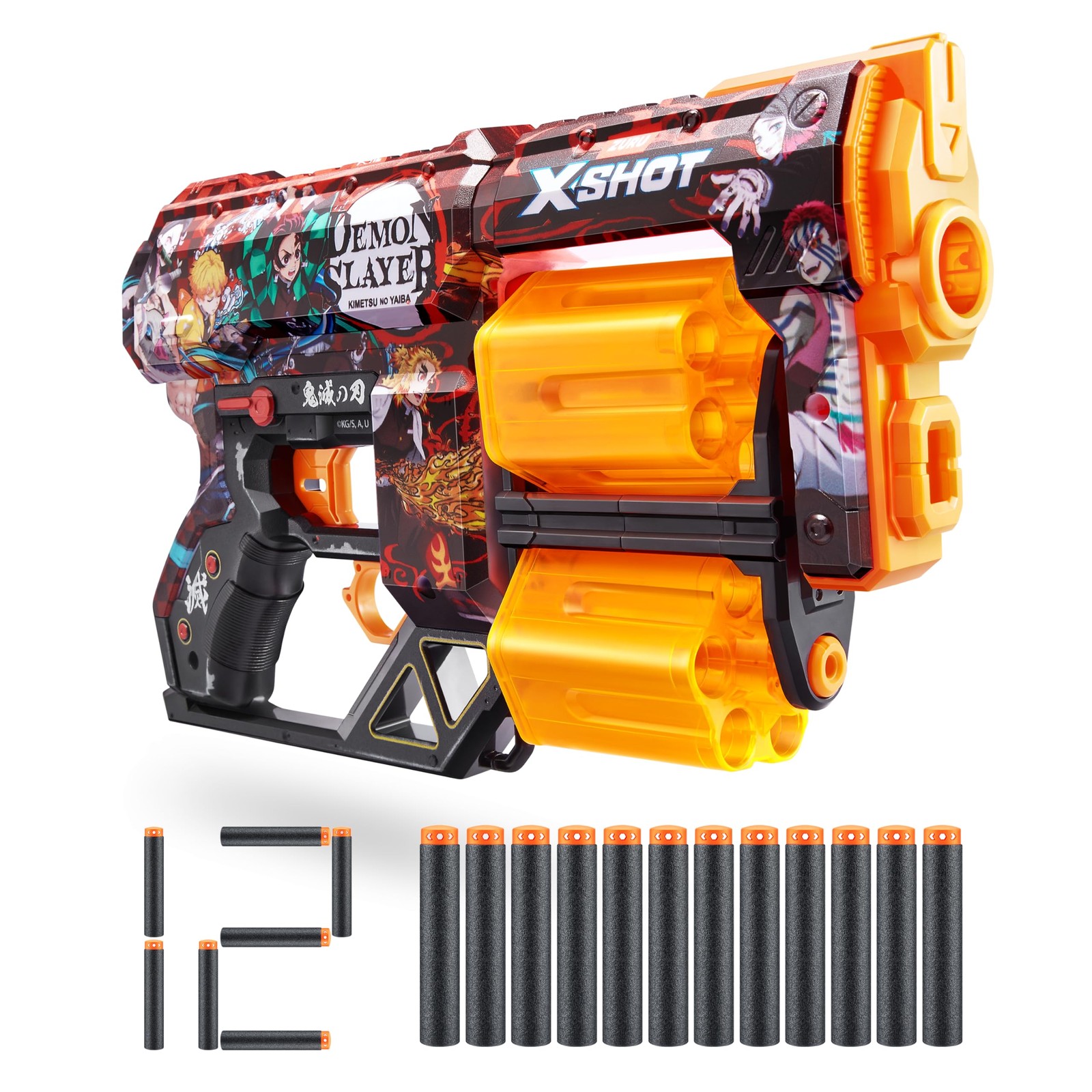 ZURU XSHOT Скинет Дреда с помощью 12 дротиков - Убийца демонов 6190₽