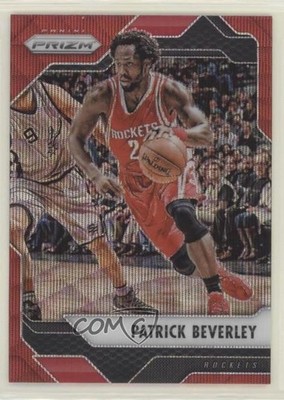 2016-17 Panini Prizm Ruby Wave Prizm Patrick Beverley #223 03yj