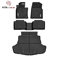 YITAMOTOR 3D Floor Mats + Cargo Liner Set For 2018-2024 Toyota Camry All Weather (For: Toyota Camry)