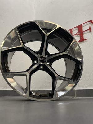 1x Original Audi RS6 RS7 C8 4K 22 Zoll Performance Felge 4K0601025BM BN Bicolor