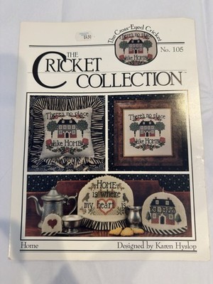 The Cricket Collection HOME Cross Stitch Pattern Booklet #105