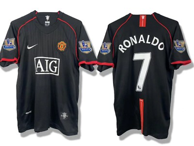 Cristiano Ronaldo Jersey #7 Manchester United Away Jersey 07 Cristiano Ronaldo Jersey #7 Manchester United Away Jersey 07