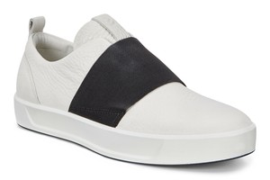 ecco slip on trainers