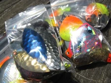 Northland Willow CO & Indiana Spinner Lot of 30 Random Size/ Color TB2