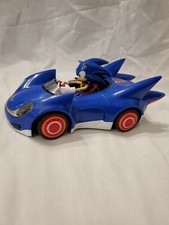 Sonic Sega Race Car With Figure No Remote Display Piece 2010