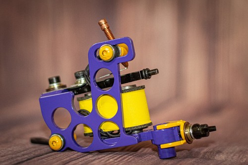 Handmade tattoo machine color packer mag 5-25, Running 95-100 Hz @4.5V Unloaded - Picture 3 of 6