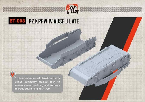 BORDER BT008 - 1:35 piezas Kpfw.IV Ausf.J tardío - Imagen 7 de 12