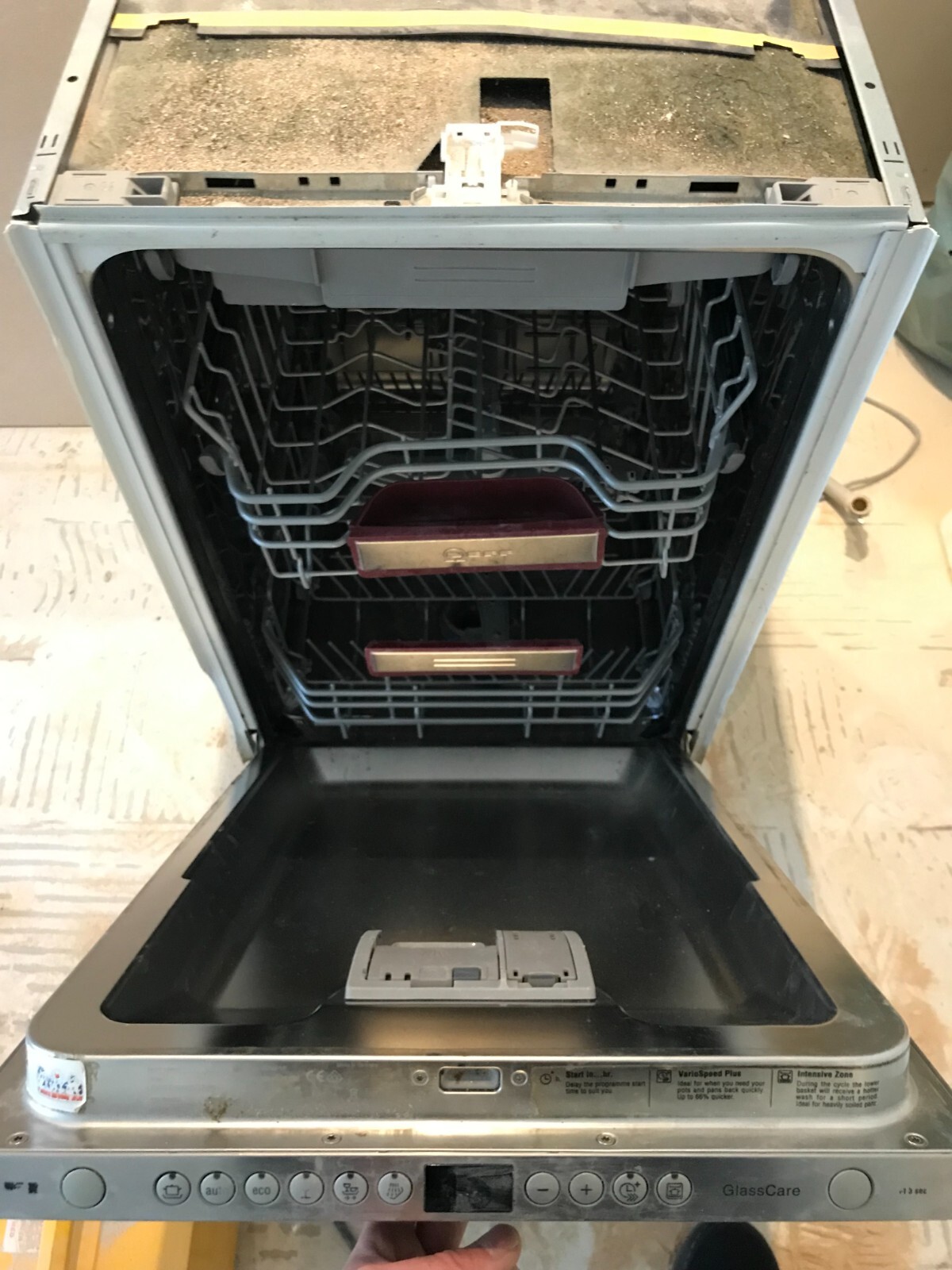 Neff S58T69X0GB Integrated Slimline Dishwasher eBay