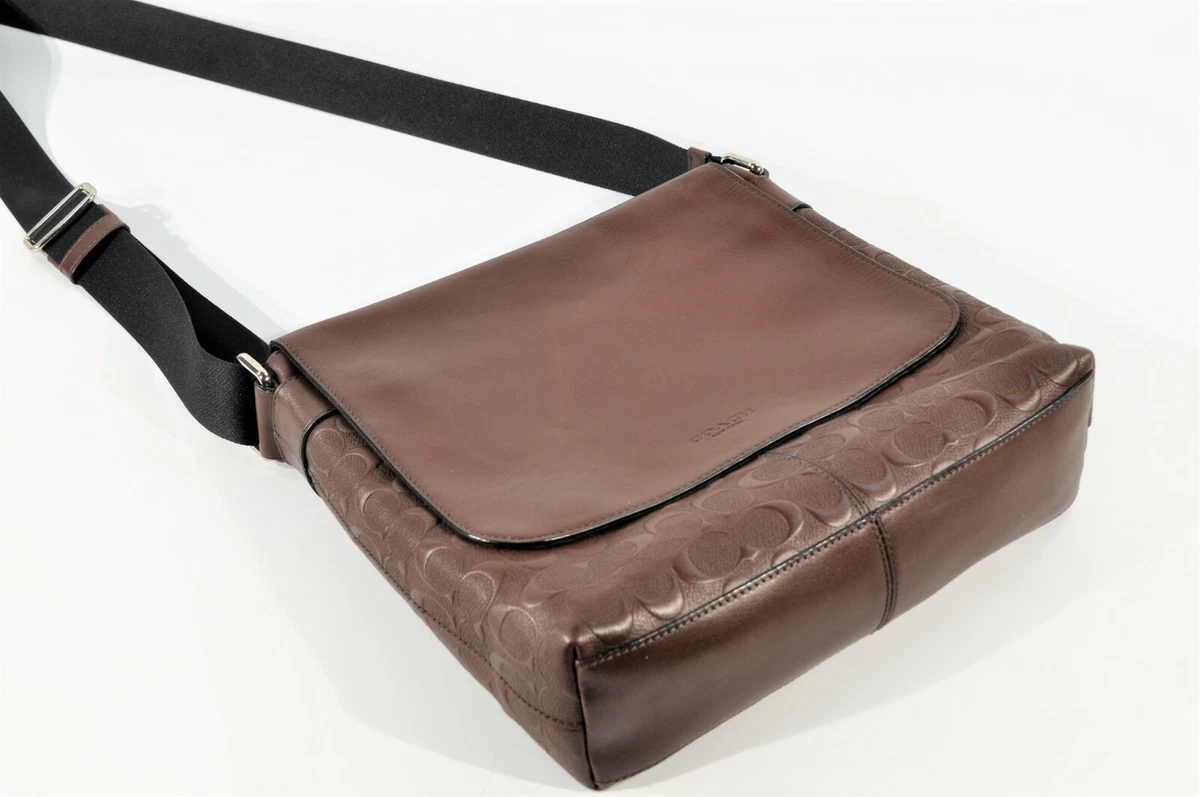 Charles small messenger 2025 in signature leather