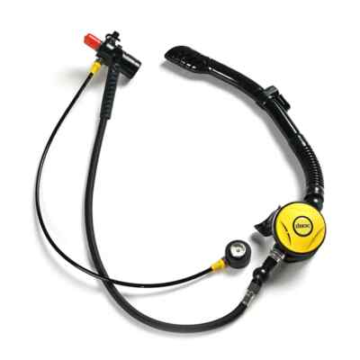 #ad Underwater Breathing Apparatus Breathing Tube Pressure Gauge Diving Snorkeling $102.46