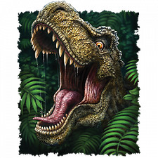 T-Shirt S to 2XL 3XL - T-REX DINOSAUR - Fun Humor Adult