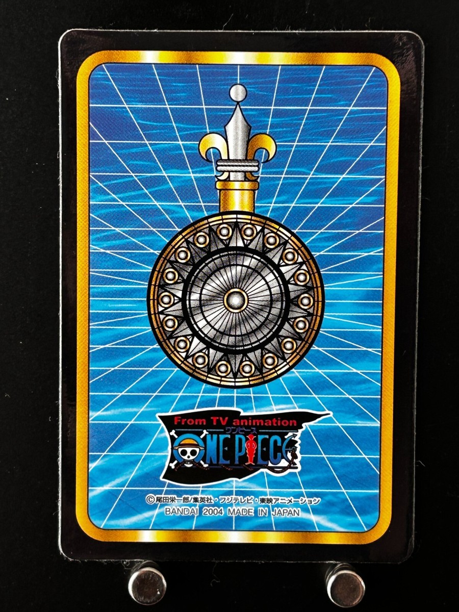 Sanji Nami ONE PIECE Plastic Card BANDAI #166 Japanese JAPAN Very