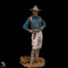Theodore Roosevelt, 1898 54mm Painted Tin Toy Soldier Pre-Sale  Art Level
