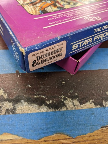 Alpha Dawn Star Frontiers Box Set 1200 Unpunched W/ uncolored dice unused crayon - Picture 11 of 13