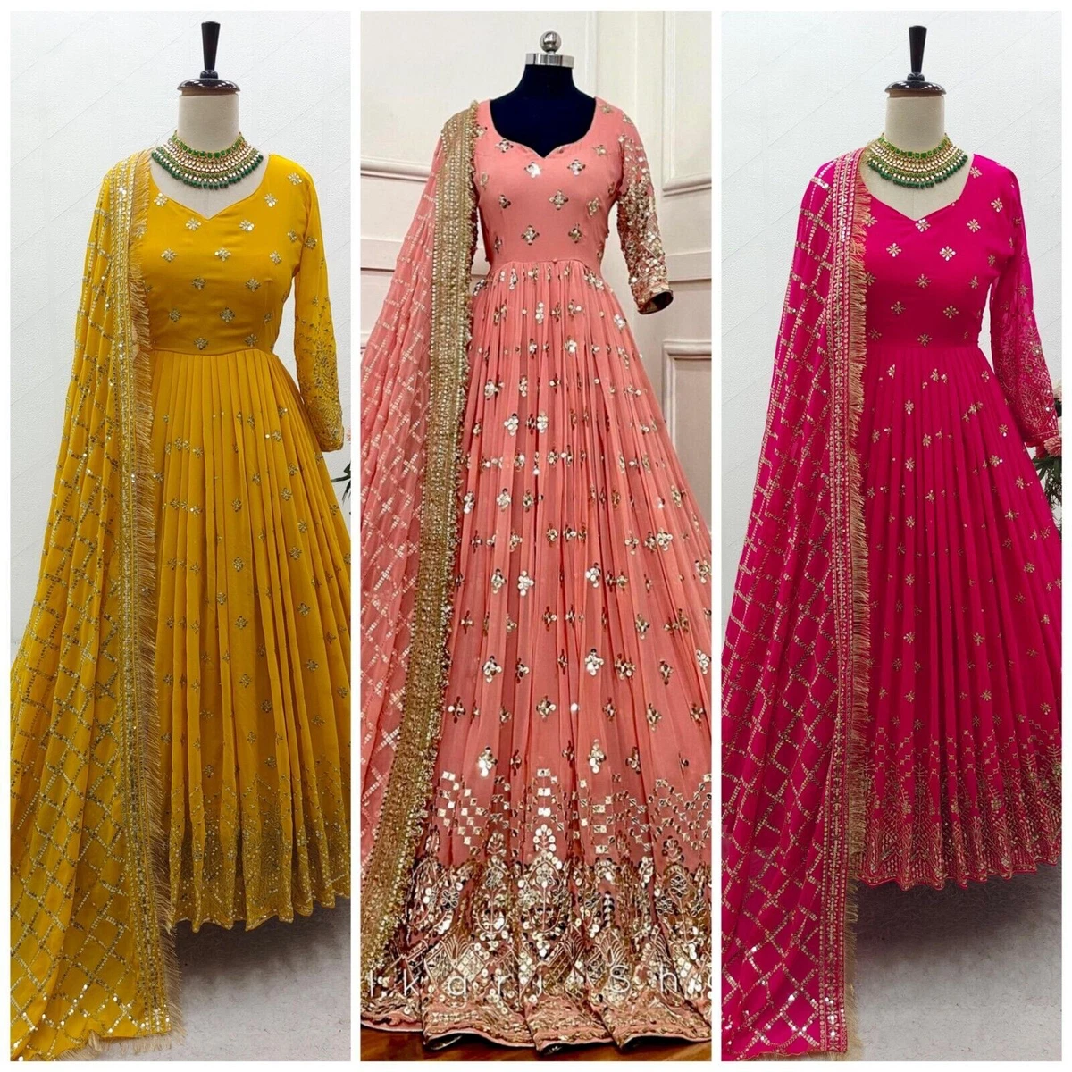 Ethnic anarkalis top