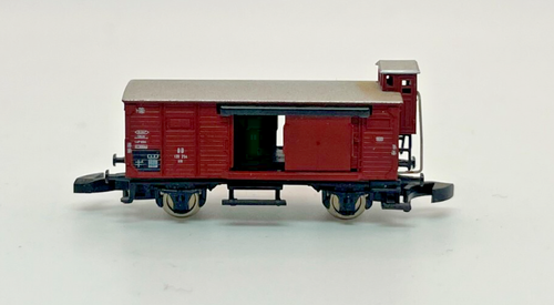 Z Scale Marklin 8803 BR24 4x Custom Freight Cars Custom Wood Case - Picture 17 of 18