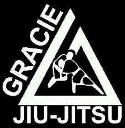 STICKYADDICTION Gracie Jiu Jitsu BJJ MMA Fighter martial arts die cut Vinyl car decal sticker