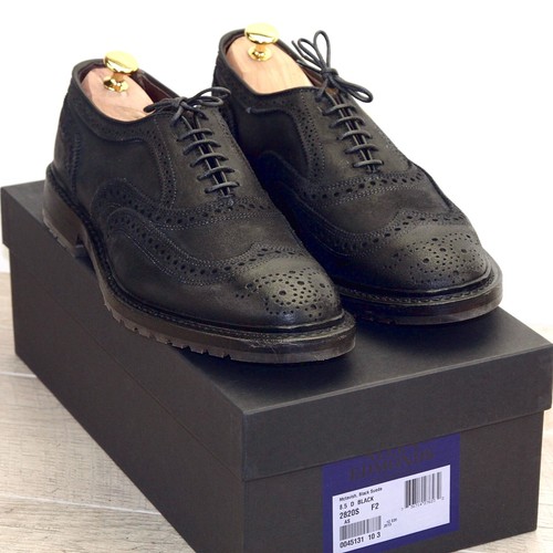 allen edmonds waxed suede