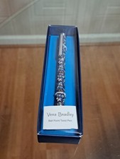 VERA BRADLEY BALL POINT PEN, FLORAL BURSTS, BLACK INK, NEW IN BOX
