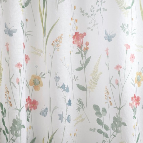 Voile Net Curtain Panel 100% Polyester Spring Glade by D & D in Multi - Picture 2 of 2