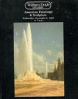 Doyle American Paintings & Sculpture Auction Catalog 1990