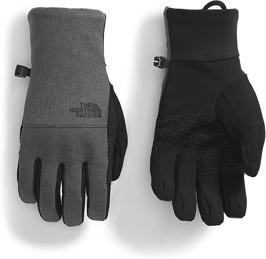 NEW! The North Face Apex Insulated Etip Men's Gloves NF0A89RBDYZ-S Grey Small