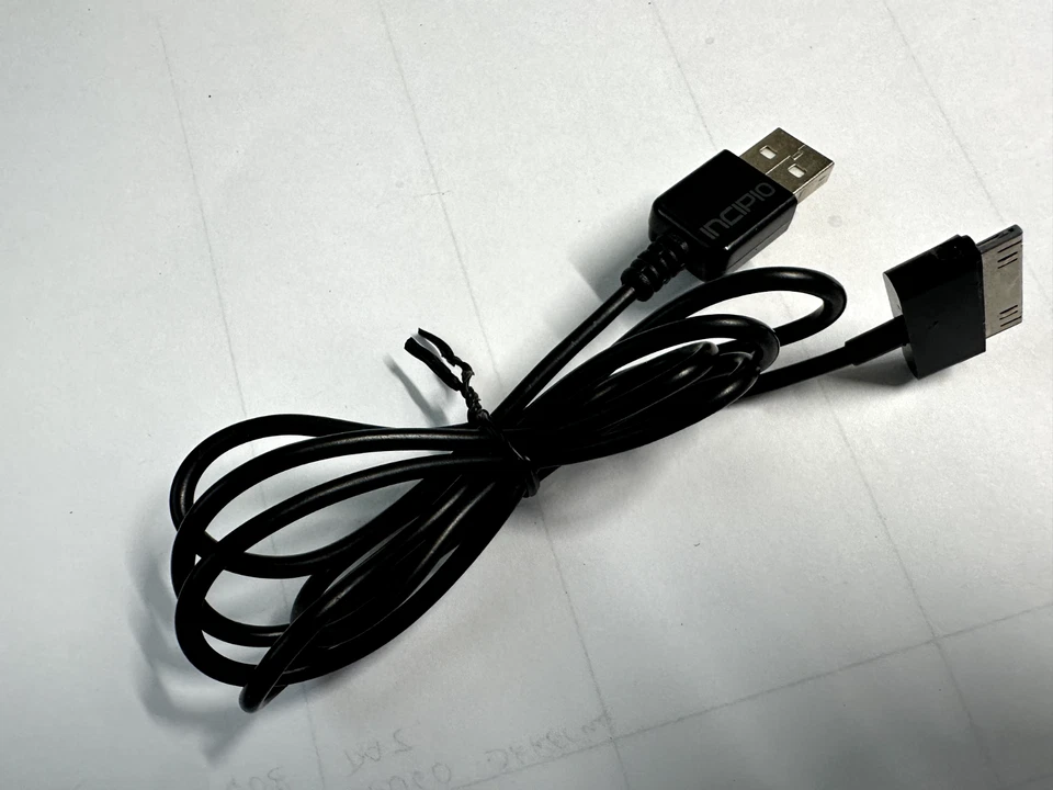 Cable Incipio para Pad 1/2/3 iPhone 4S Cable USB Cargador Negro Foto 4 de 4