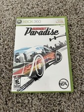 Burnout Paradise (Xbox 360, 2008) Complete w Manual CIB Fast Ship Excellent
