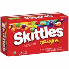 Skittles-Original Fruit Flavor, 36ct