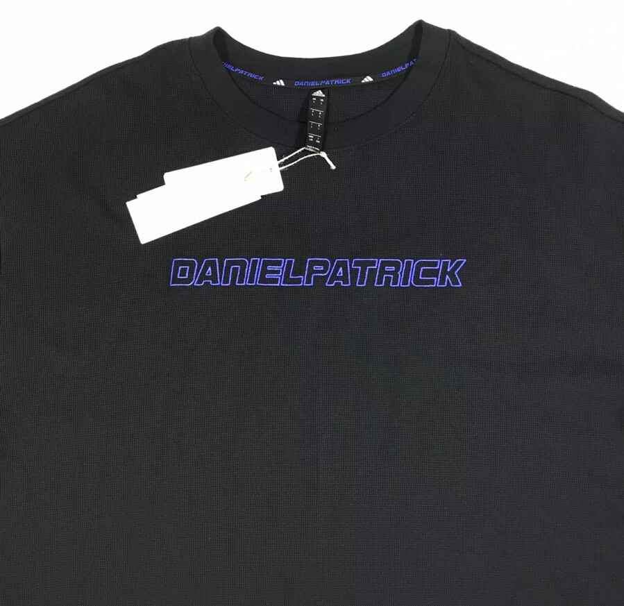 Daniel Patrick X Adidas Hoops Thermal Basketball Black TShirt
