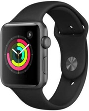Apple MTF32LLA Watch Series 3gps 42 Mm Space Gray Aluminum With Black