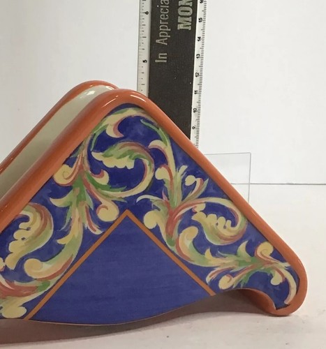 Pfaltzgraff Villa Della Luna Napkin Holder Multicolor Stoneware - Picture 10 of 10