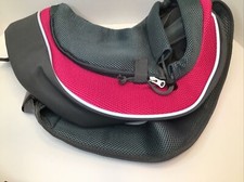 Pet Carrier Crossbody Size S Mesh Breathable yudodo Pink Also One Gray See Desc.