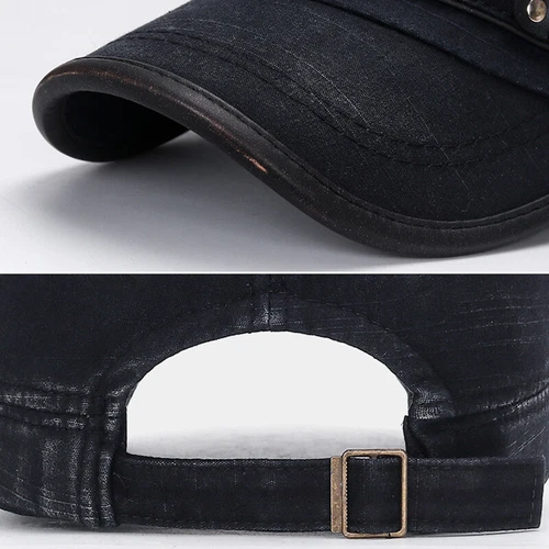 Military Army Cap Unisex Segeltuch Basecap Kappe Mütze Wandern-Sport Verstellbar - Bild 9 von 23