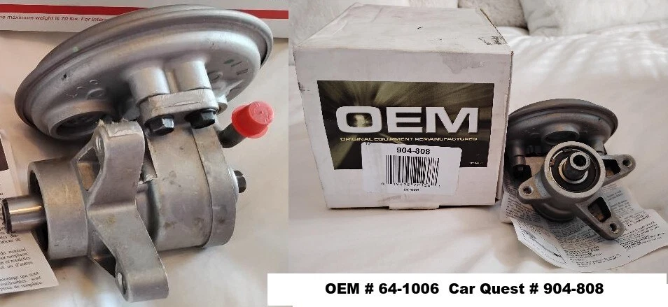 Bomba de aire OEM 64-1006 FORD 83-92 E250/350, F150/250/350, Ranger 2.3/8/9L 3/4 L Foto 4 de 4